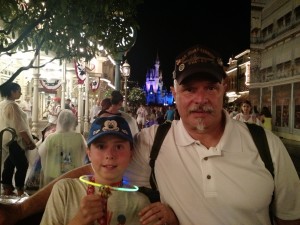 My favorite shot - with Cinderella's castle in the background.