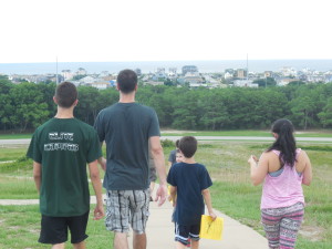 At the Wright Bros Memorial