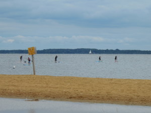 Stand up paddleboarding