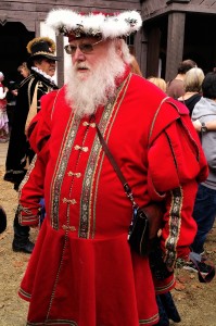 A Medieval St. Nick (even he comes to Renfest)