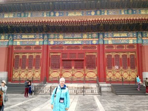 The outer area of the Forbidden City.