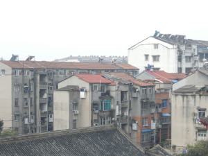 Local housing - a view from the wall