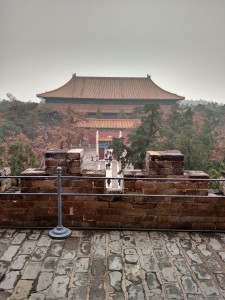 Up on the burial site Ming Tombs