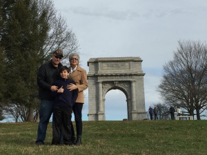 The National Memorial Arch at Valley Forge.