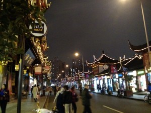 Our last night in China